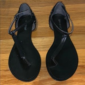 Black sandals